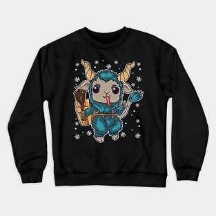 Kawaii Krampus Christmas Manga Horror Crewneck Sweatshirt